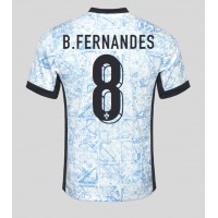 Fotbalové Dres Portugalsko Bruno Fernandes #8 Venkovní ME 2024 Krátký Rukáv